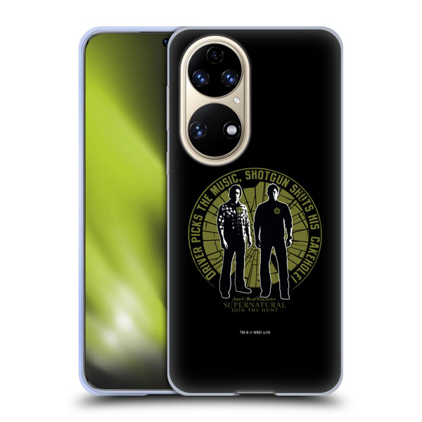 Supernatural Graphic Sam & Dean Soft Gel Case for Huawei P50