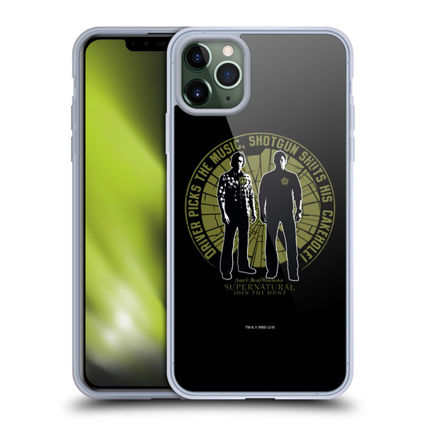 Supernatural Graphic Sam & Dean Soft Gel Case for Apple iPhone 11 Pro Max
