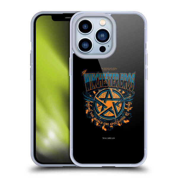 Supernatural Graphic Apocalypse Soft Gel Case for Apple iPhone 13 Pro