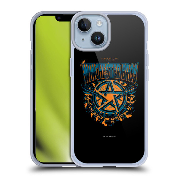 Supernatural Graphic Apocalypse Soft Gel Case for Apple iPhone 14