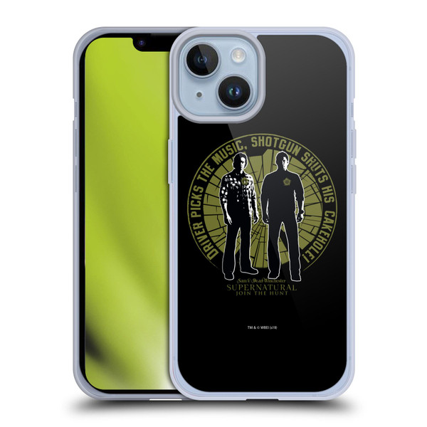 Supernatural Graphic Sam & Dean Soft Gel Case for Apple iPhone 14