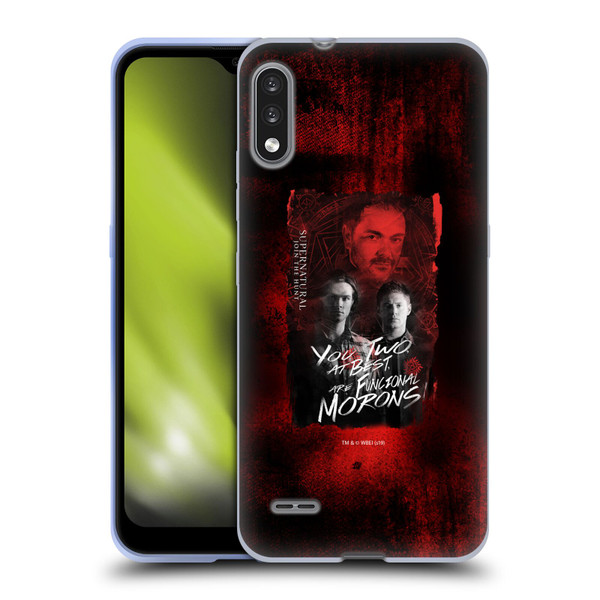 Supernatural Graphic Castiel Soft Gel Case for LG K22
