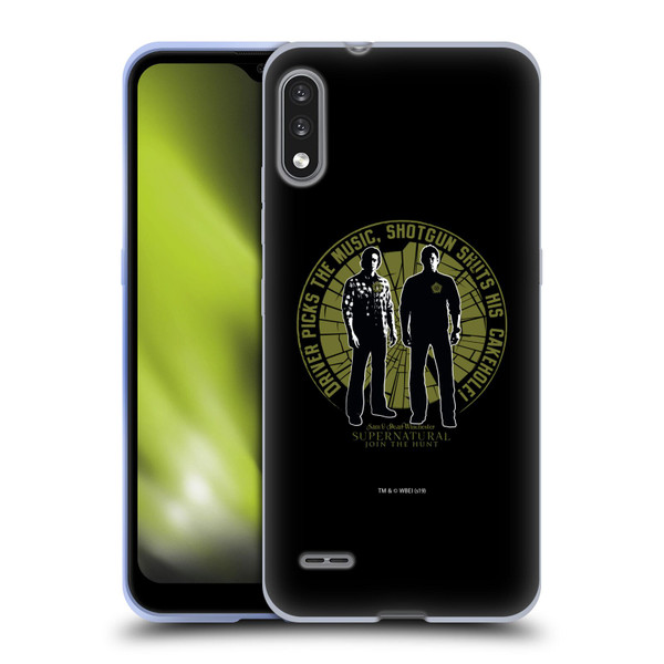 Supernatural Graphic Sam & Dean Soft Gel Case for LG K22