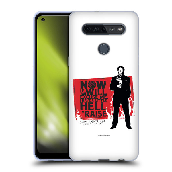 Supernatural Graphic Sam, Dean & Castiel Soft Gel Case for LG K51S
