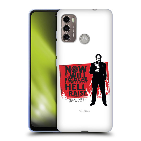 Supernatural Graphic Sam, Dean & Castiel Soft Gel Case for Motorola Moto G60 / Moto G40 Fusion