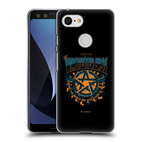 Supernatural Graphic Apocalypse Soft Gel Case for Google Pixel 3