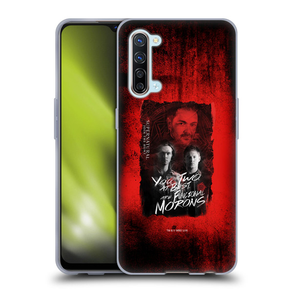 Supernatural Graphic Castiel Soft Gel Case for OPPO Find X2 Lite 5G