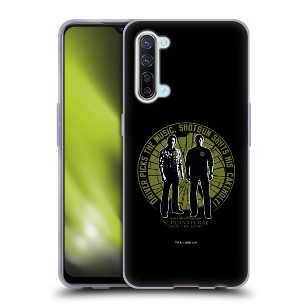 Supernatural Graphic Sam & Dean Soft Gel Case for OPPO Find X2 Lite 5G