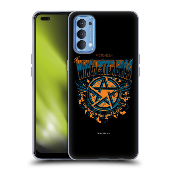 Supernatural Graphic Apocalypse Soft Gel Case for OPPO Reno 4 5G