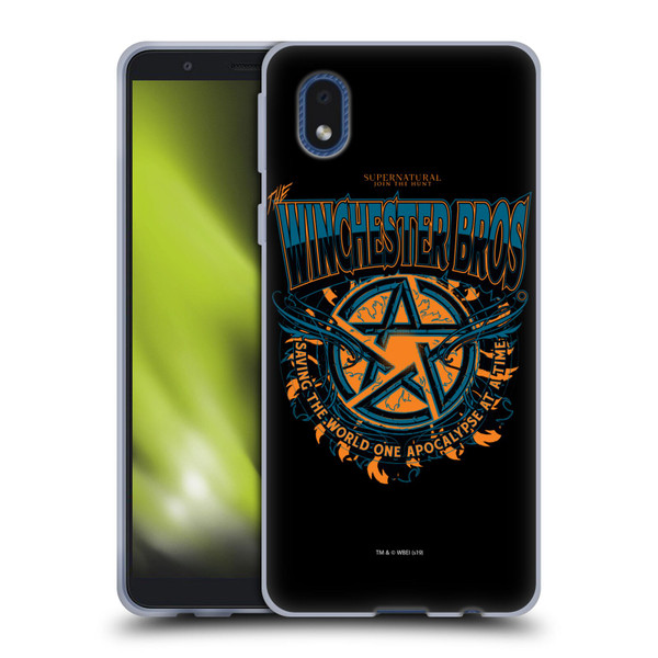 Supernatural Graphic Apocalypse Soft Gel Case for Samsung Galaxy A01 Core (2020)