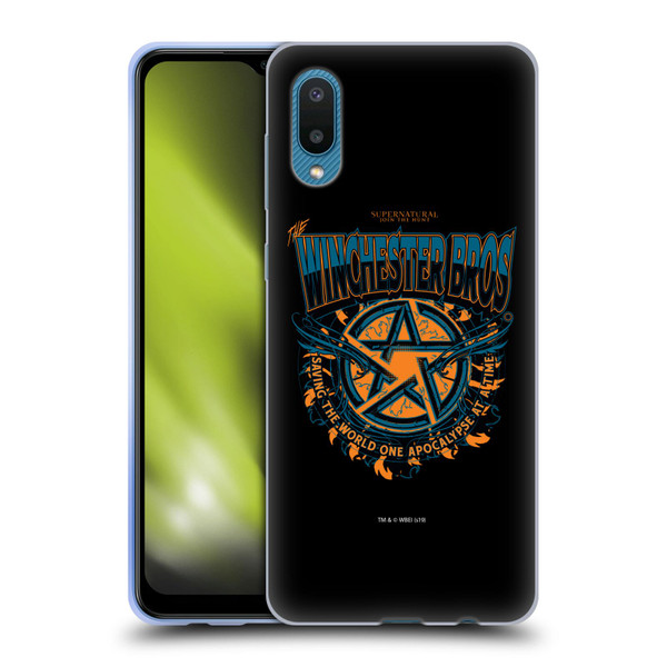 Supernatural Graphic Apocalypse Soft Gel Case for Samsung Galaxy A02/M02 (2021)