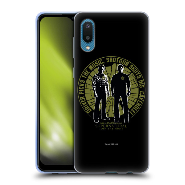 Supernatural Graphic Sam & Dean Soft Gel Case for Samsung Galaxy A02/M02 (2021)