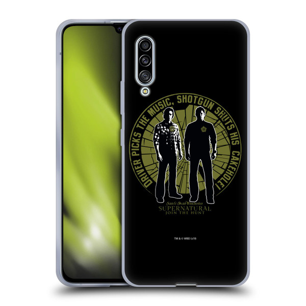Supernatural Graphic Sam & Dean Soft Gel Case for Samsung Galaxy A90 5G (2019)