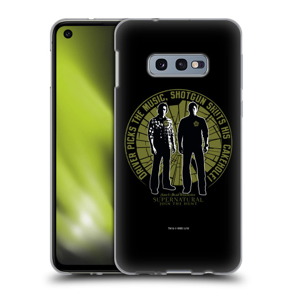 Supernatural Graphic Sam & Dean Soft Gel Case for Samsung Galaxy S10e