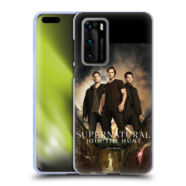 Supernatural Key Art Sam, Dean & Castiel 2 Soft Gel Case for Huawei P40 5G