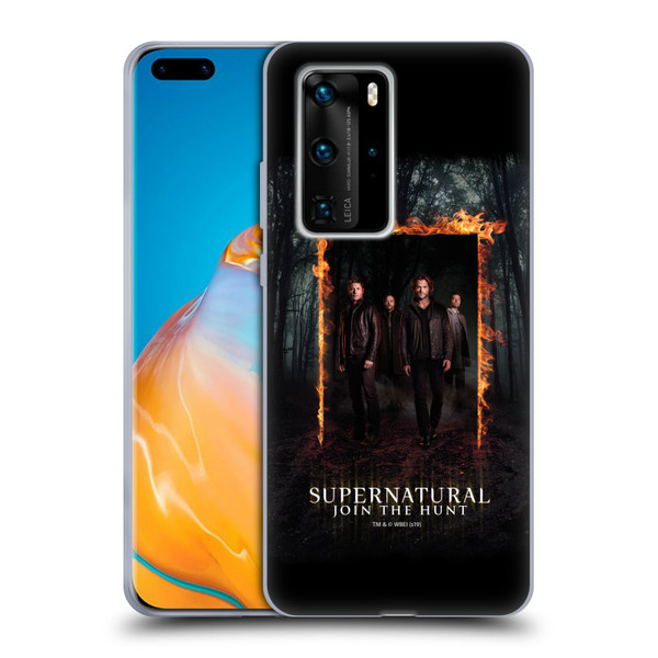 Supernatural Key Art Sam, Dean, Castiel & Crowley Soft Gel Case for Huawei P40 Pro / P40 Pro Plus 5G