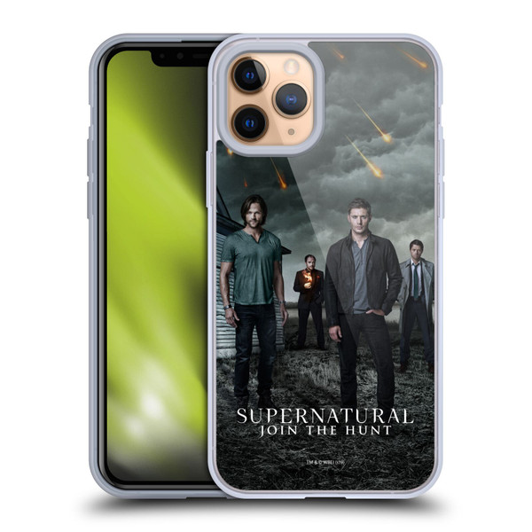 Supernatural Key Art Season 12 Group Soft Gel Case for Apple iPhone 11 Pro