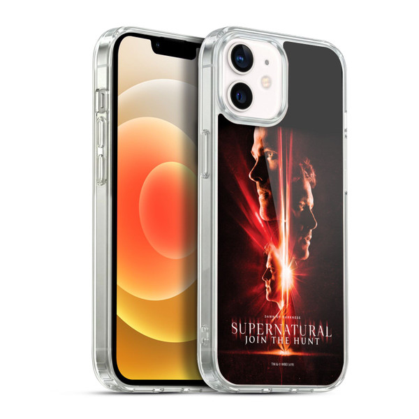 Supernatural Key Art Sam, Dean & Castiel Soft Gel Case for Apple iPhone 12 / iPhone 12 Pro & MagSafe