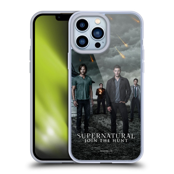 Supernatural Key Art Season 12 Group Soft Gel Case for Apple iPhone 13 Pro Max & MagSafe