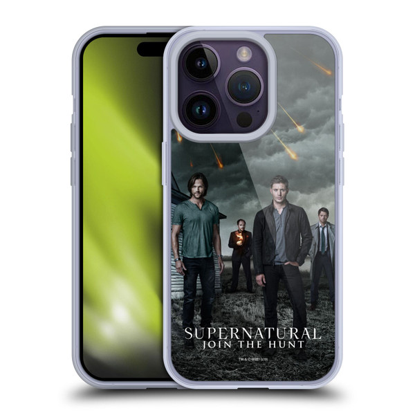 Supernatural Key Art Season 12 Group Soft Gel Case for Apple iPhone 14 Pro & MagSafe