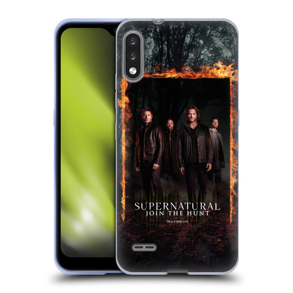 Supernatural Key Art Sam, Dean, Castiel & Crowley Soft Gel Case for LG K22