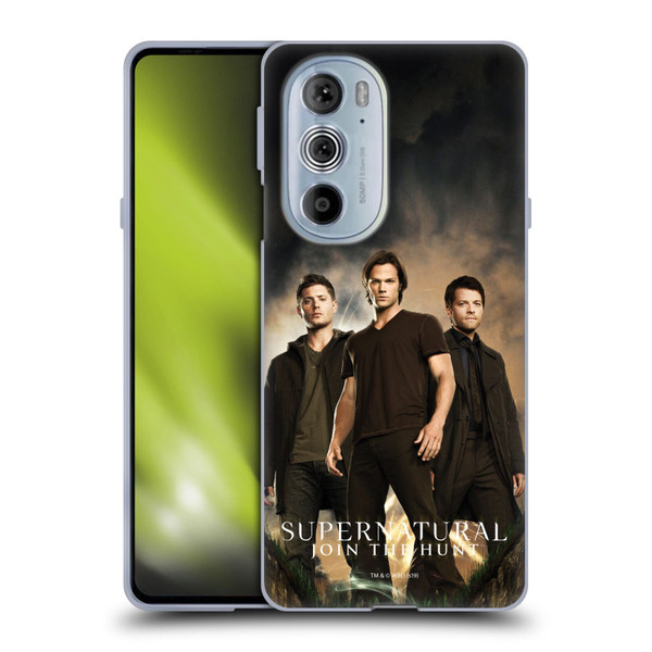 Supernatural Key Art Sam, Dean & Castiel 2 Soft Gel Case for Motorola Edge X30