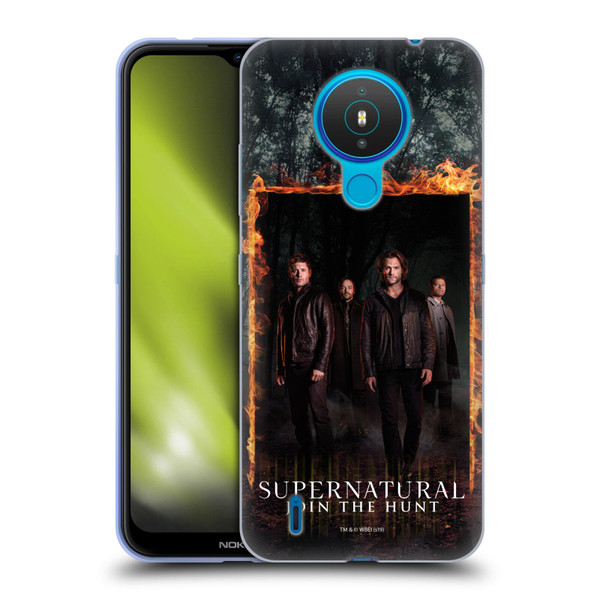 Supernatural Key Art Sam, Dean, Castiel & Crowley Soft Gel Case for Nokia 1.4