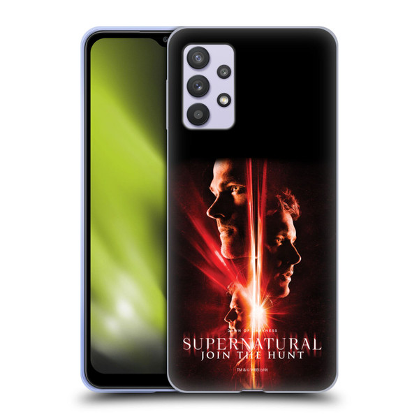 Supernatural Key Art Sam, Dean & Castiel Soft Gel Case for Samsung Galaxy A32 5G / M32 5G (2021)