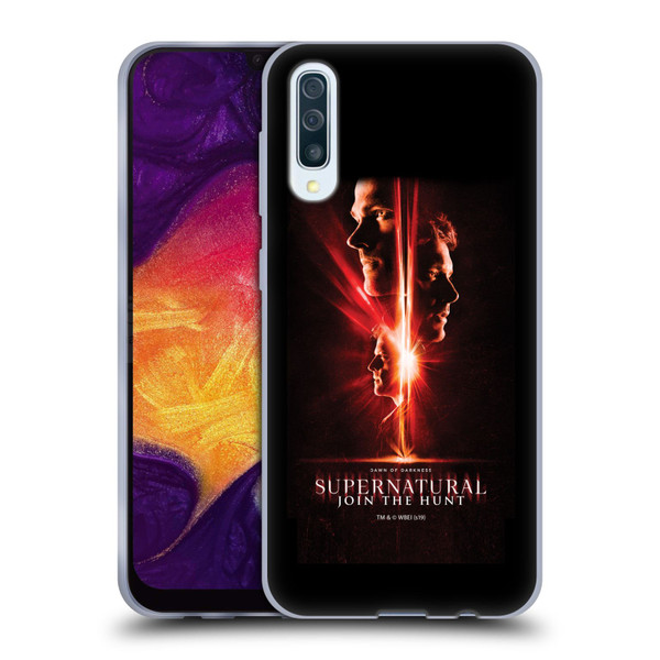 Supernatural Key Art Sam, Dean & Castiel Soft Gel Case for Samsung Galaxy A50/A30s (2019)