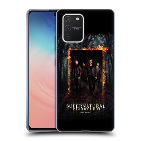 Supernatural Key Art Sam, Dean, Castiel & Crowley Soft Gel Case for Samsung Galaxy S10 Lite