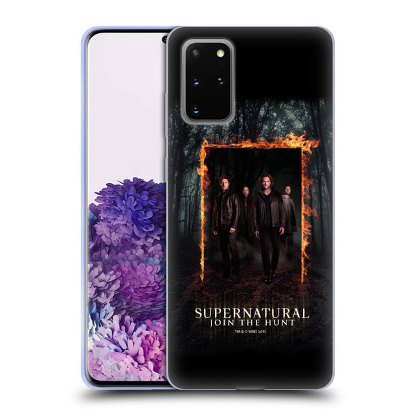 Supernatural Key Art Sam, Dean, Castiel & Crowley Soft Gel Case for Samsung Galaxy S20+ / S20+ 5G