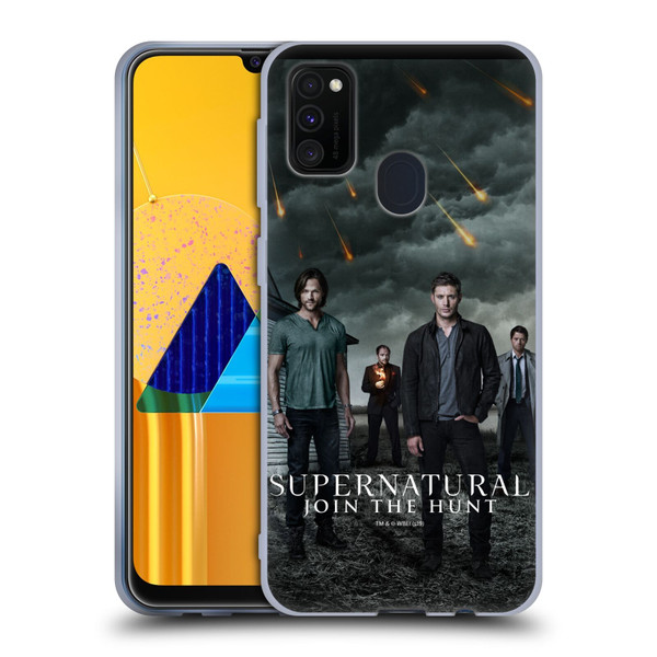 Supernatural Key Art Season 12 Group Soft Gel Case for Samsung Galaxy M30s (2019)/M21 (2020)