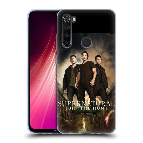 Supernatural Key Art Sam, Dean & Castiel 2 Soft Gel Case for Xiaomi Redmi Note 8T