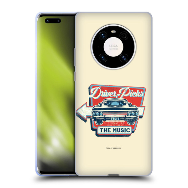 Supernatural Vectors Driver Picks Soft Gel Case for Huawei Mate 40 Pro 5G