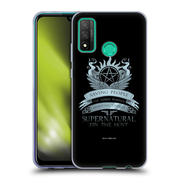 Supernatural Vectors Saving People Logo Soft Gel Case for Huawei P Smart (2020)
