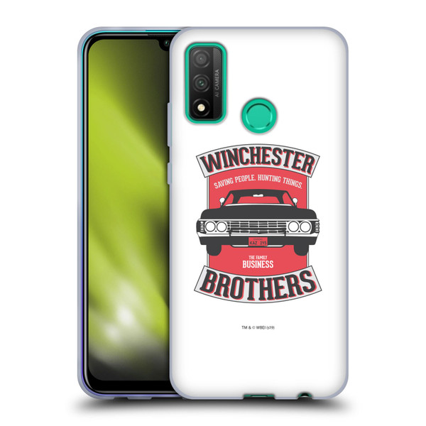Supernatural Vectors Winchester Brothers 2 Soft Gel Case for Huawei P Smart (2020)