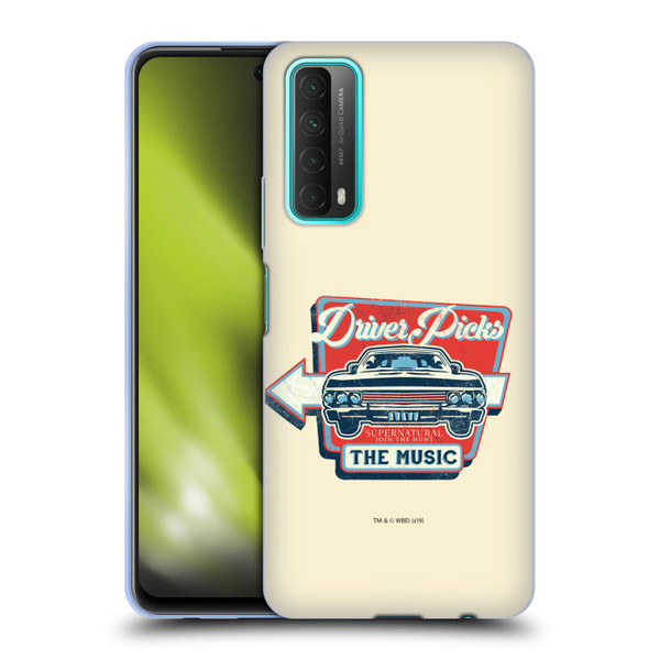 Supernatural Vectors Driver Picks Soft Gel Case for Huawei P Smart (2021)