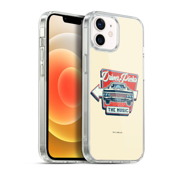 Supernatural Vectors Driver Picks Soft Gel Case for Apple iPhone 12 / iPhone 12 Pro & MagSafe