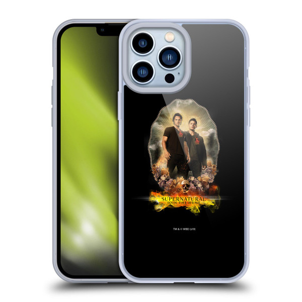 Supernatural Vectors Dean & Sam Halo Soft Gel Case for Apple iPhone 13 Pro Max