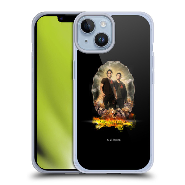 Supernatural Vectors Dean & Sam Halo Soft Gel Case for Apple iPhone 14