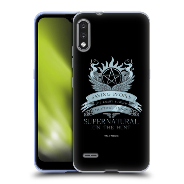 Supernatural Vectors Saving People Logo Soft Gel Case for LG K22