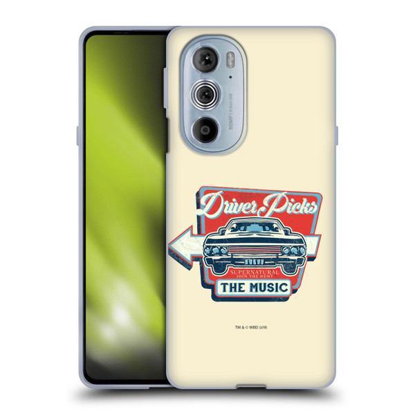 Supernatural Vectors Driver Picks Soft Gel Case for Motorola Edge X30