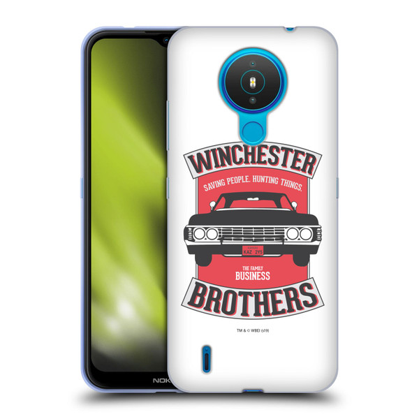 Supernatural Vectors Winchester Brothers 2 Soft Gel Case for Nokia 1.4