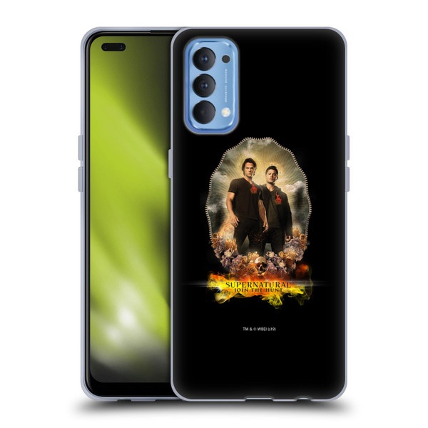 Supernatural Vectors Dean & Sam Halo Soft Gel Case for OPPO Reno 4 5G