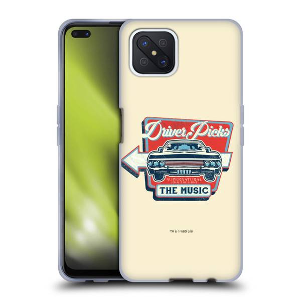 Supernatural Vectors Driver Picks Soft Gel Case for OPPO Reno4 Z 5G