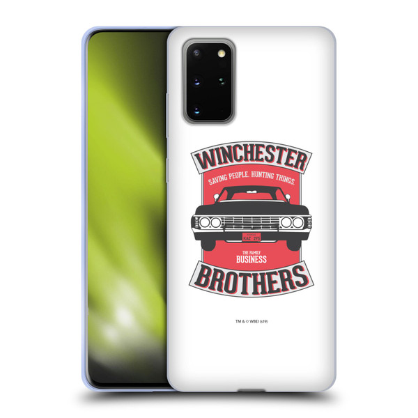Supernatural Vectors Winchester Brothers 2 Soft Gel Case for Samsung Galaxy S20+ / S20+ 5G