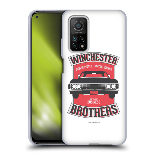 Supernatural Vectors Winchester Brothers 2 Soft Gel Case for Xiaomi Mi 10T 5G