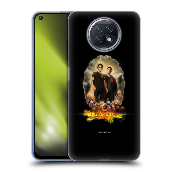 Supernatural Vectors Dean & Sam Halo Soft Gel Case for Xiaomi Redmi Note 9T 5G