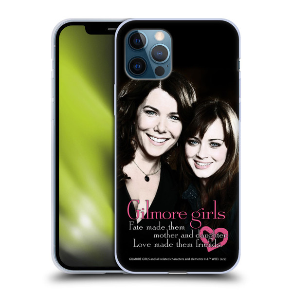 Gilmore Girls Graphics Fate Made Them Soft Gel Case for Apple iPhone 12 / iPhone 12 Pro