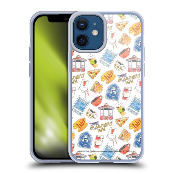 Gilmore Girls Graphics Icons Soft Gel Case for Apple iPhone 12 Mini & MagSafe